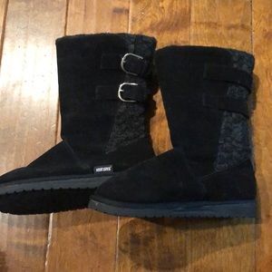 Muk Luks black boots